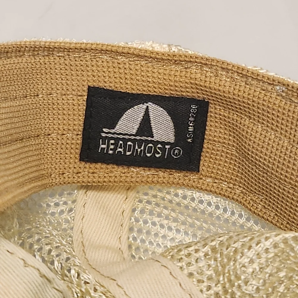 Like New The Goat Stock Ball cap Sky Blue Lake Mode Distressed Headmost Mesh Hat - Picture 10 of 12